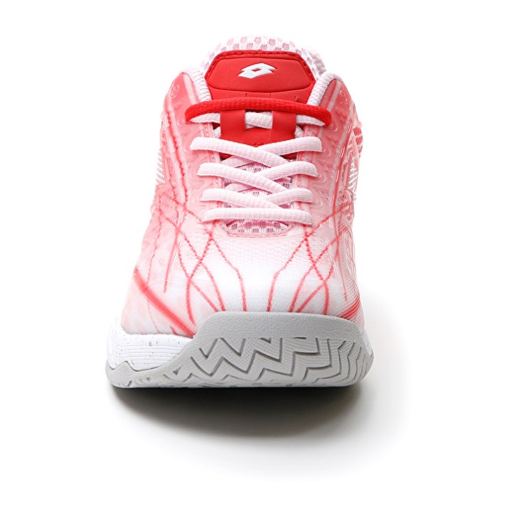 Zapatillas Tenis Lotto Mirage 300 SPD W Mujer Rosas Blancas Rojas | FJ482028S3