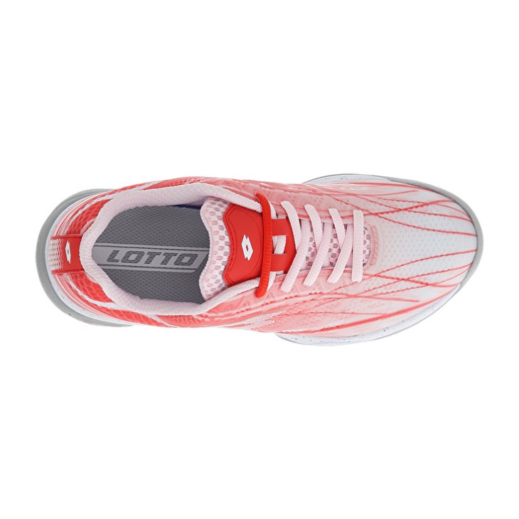 Zapatillas Tenis Lotto Mirage 300 SPD W Mujer Rosas Blancas Rojas | FJ482028S3