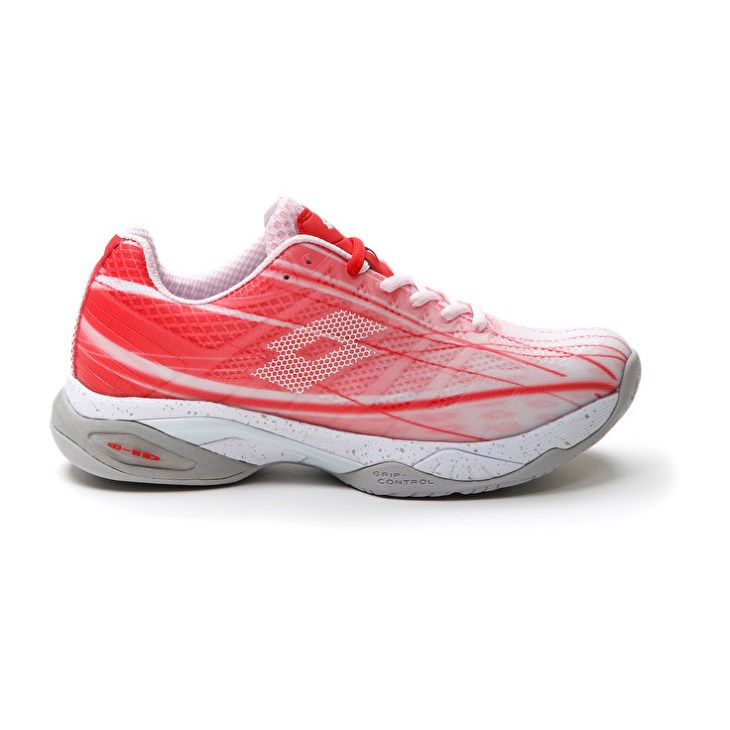 Zapatillas Tenis Lotto Mirage 300 SPD W Mujer Rosas Blancas Rojas | FJ482028S3