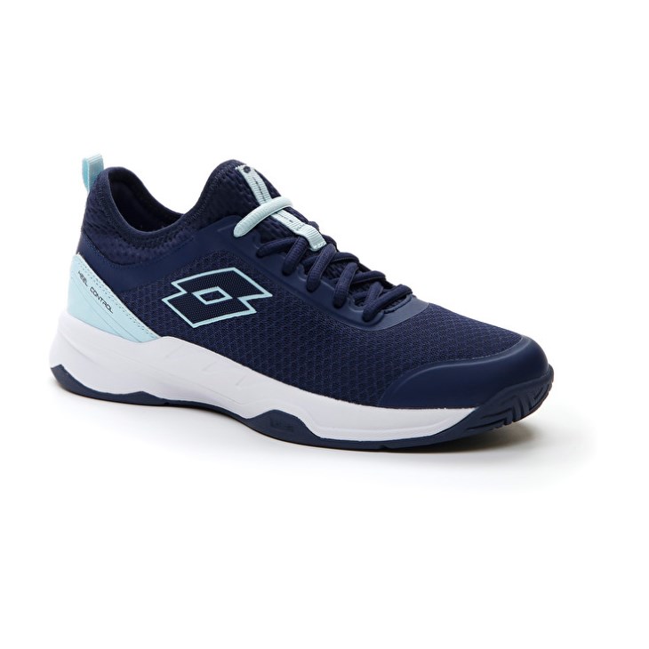 Zapatillas Tenis Lotto Mirage 500 II ALR W Mujer Azul Marino Azules | JO765316Q4