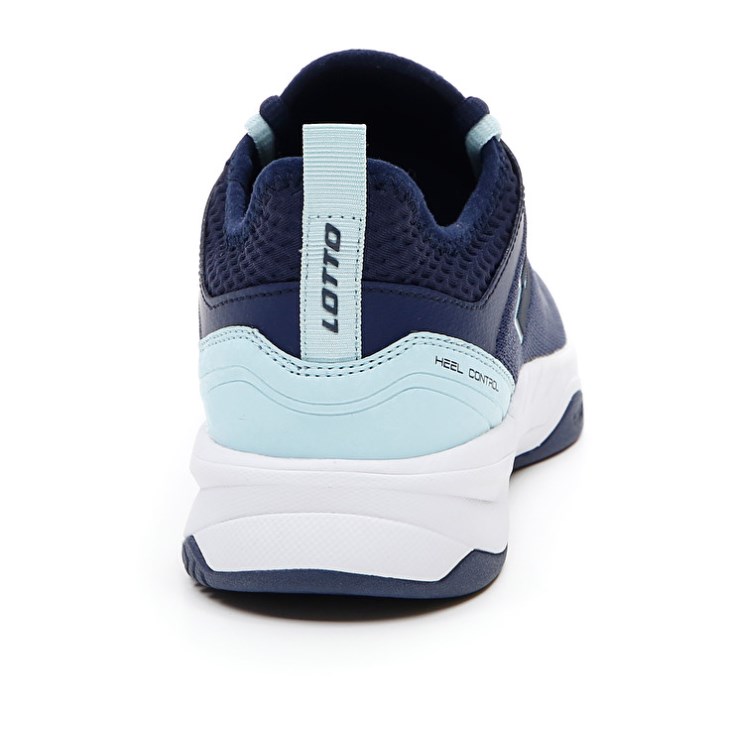 Zapatillas Tenis Lotto Mirage 500 II ALR W Mujer Azul Marino Azules | JO765316Q4
