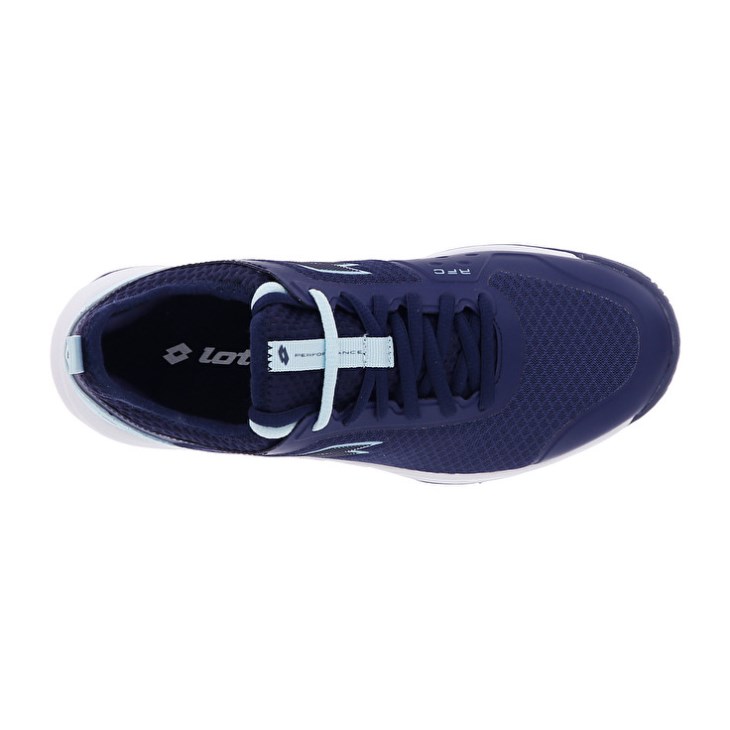 Zapatillas Tenis Lotto Mirage 500 II ALR W Mujer Azul Marino Azules | JO765316Q4