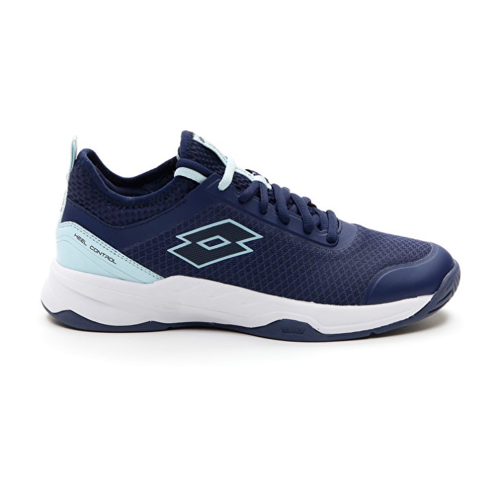 Zapatillas Tenis Lotto Mirage 500 II ALR W Mujer Azul Marino Azules | JO765316Q4