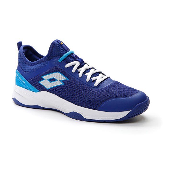 Zapatillas Tenis Lotto Mirage 500 II ALR Hombre Azules Blancas Azules | LC535553G9