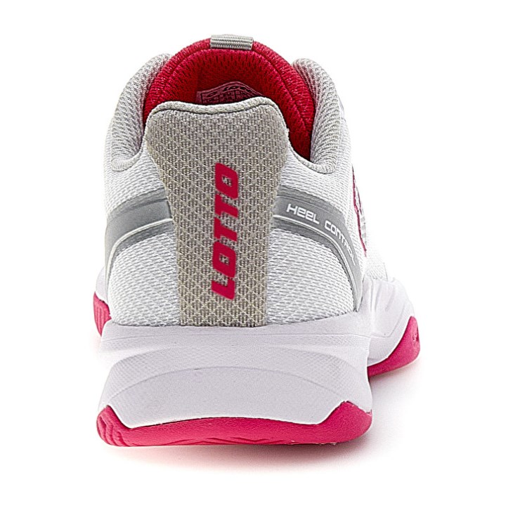 Zapatillas Tenis Lotto Mirage 600 III ALR W Mujer Blancas Rojas | EP378397Y6