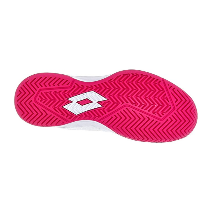 Zapatillas Tenis Lotto Mirage 600 III ALR W Mujer Blancas Rojas | EP378397Y6