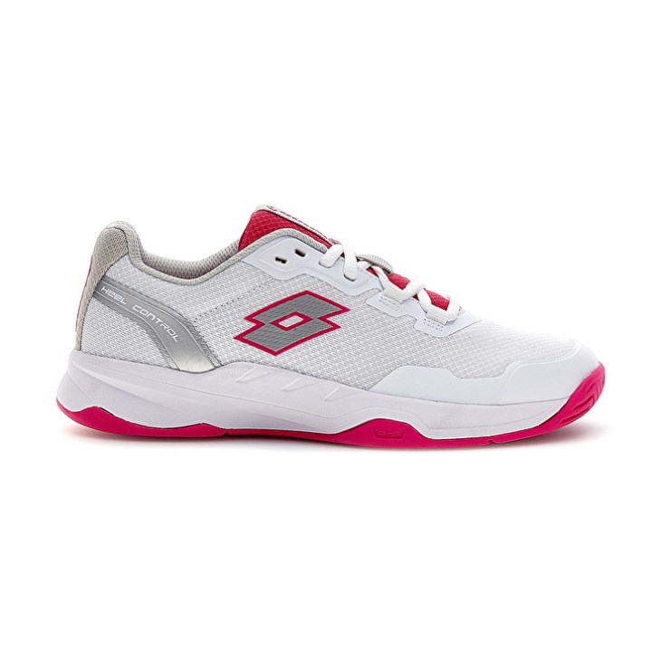Zapatillas Tenis Lotto Mirage 600 III ALR W Mujer Blancas Rojas | EP378397Y6