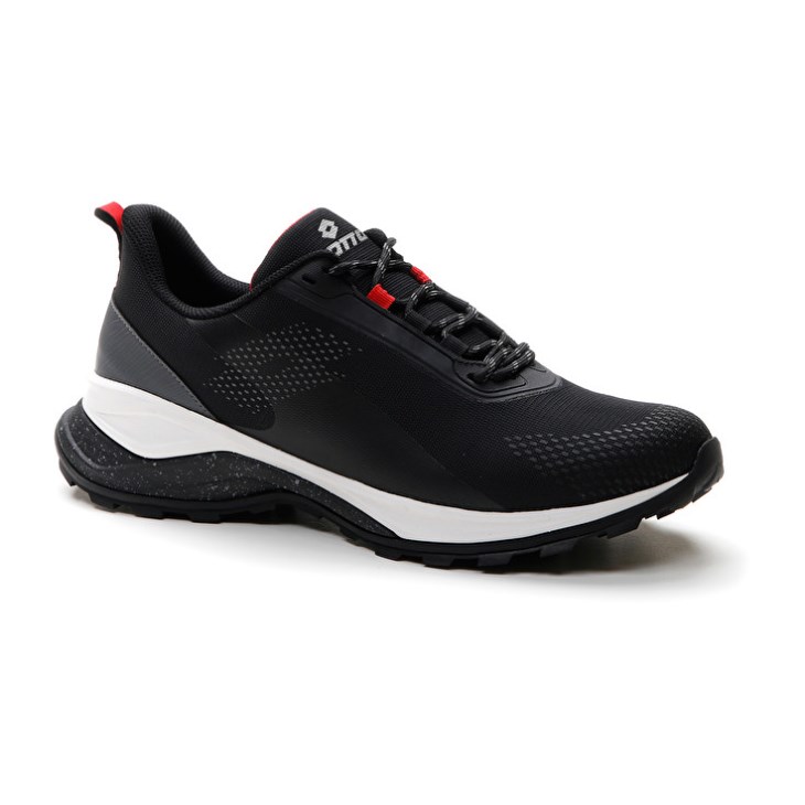 Zapatillas Trail Running Lotto Moonrun 300 II Hombre Negras | WU238393H1