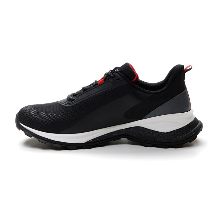 Zapatillas Trail Running Lotto Moonrun 300 II Hombre Negras | WU238393H1