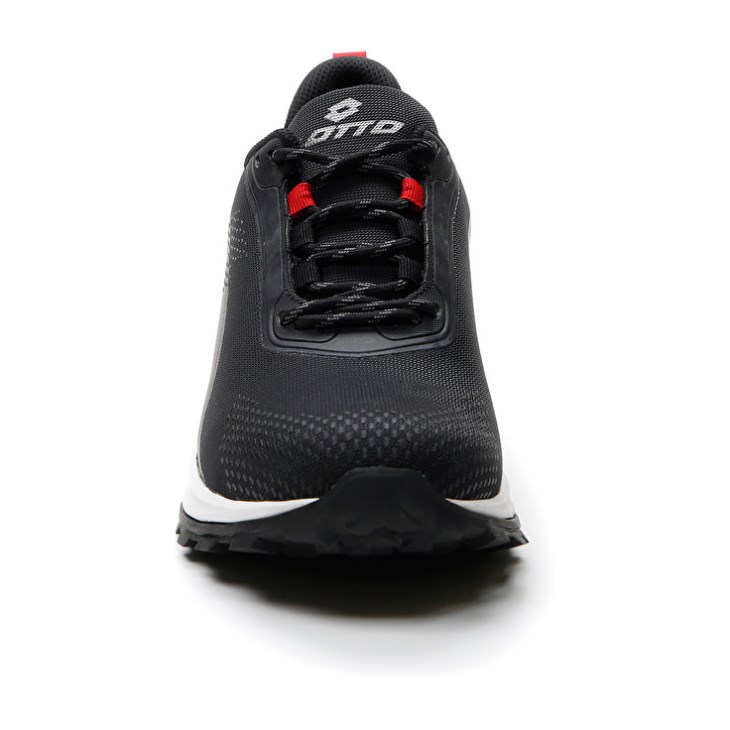 Zapatillas Trail Running Lotto Moonrun 300 II Hombre Negras | WU238393H1