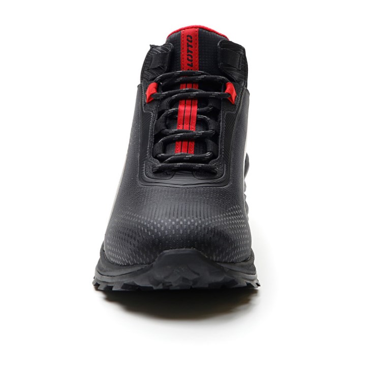 Zapatillas Trail Running Lotto Moonrun 300 II Mid HD Hombre Negras | HL694369X1