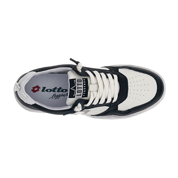 Zapatillas de Baloncesto Lotto Hoop Stars Block Hombre Blancas Gris Oscuro | LO454415Y1