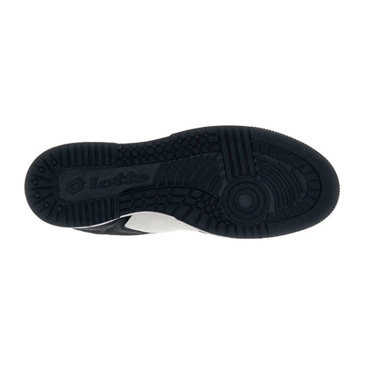 Zapatillas de Baloncesto Lotto Hoop Stars Block Hombre Blancas Gris Oscuro | LO454415Y1