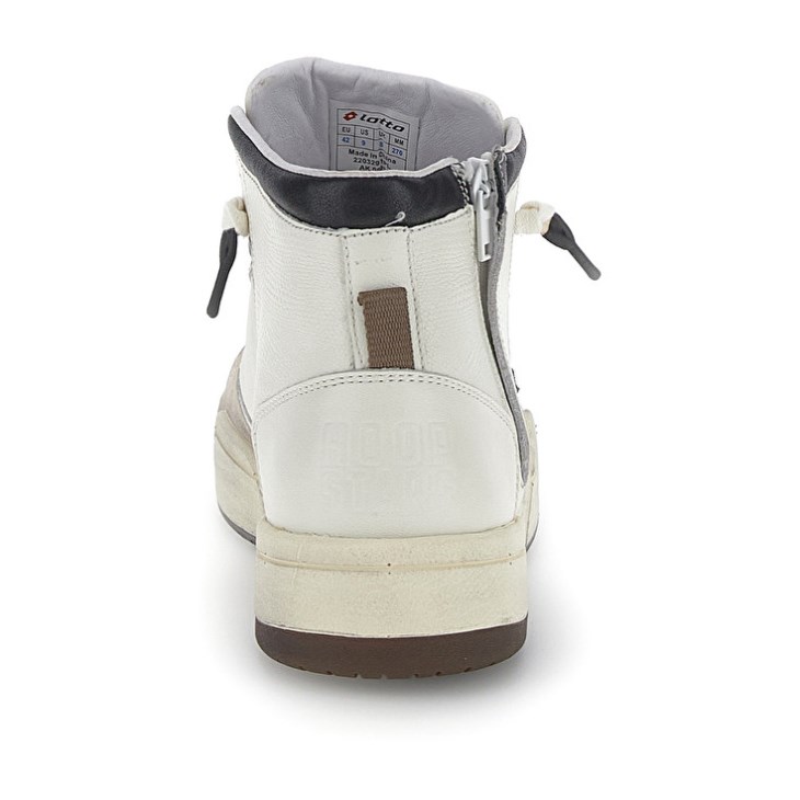 Zapatillas de Baloncesto Lotto Hoop Stars High Suede Hombre Blancas | FN101430U8