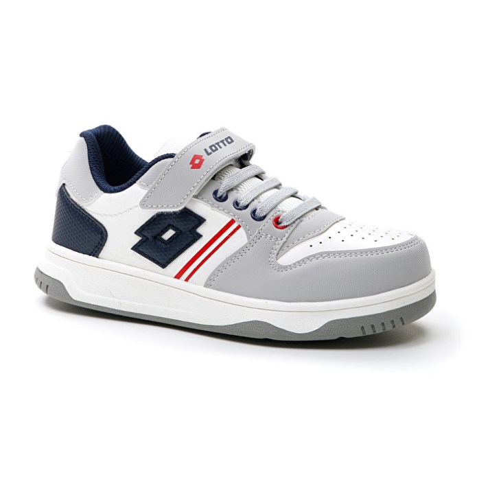 Zapatillas de Baloncesto Lotto Rocket AMF II CL S Niños Blancas Gris | RR362756U1