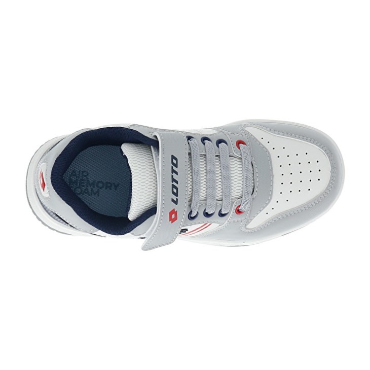 Zapatillas de Baloncesto Lotto Rocket AMF II CL S Niños Blancas Gris | RR362756U1