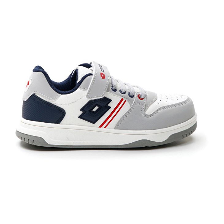 Zapatillas de Baloncesto Lotto Rocket AMF II CL S Niños Blancas Gris | RR362756U1