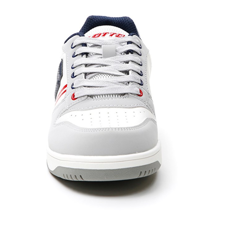 Zapatillas de Baloncesto Lotto Rocket AMF II JR Niños Blancas Azul Marino | SB181468E5