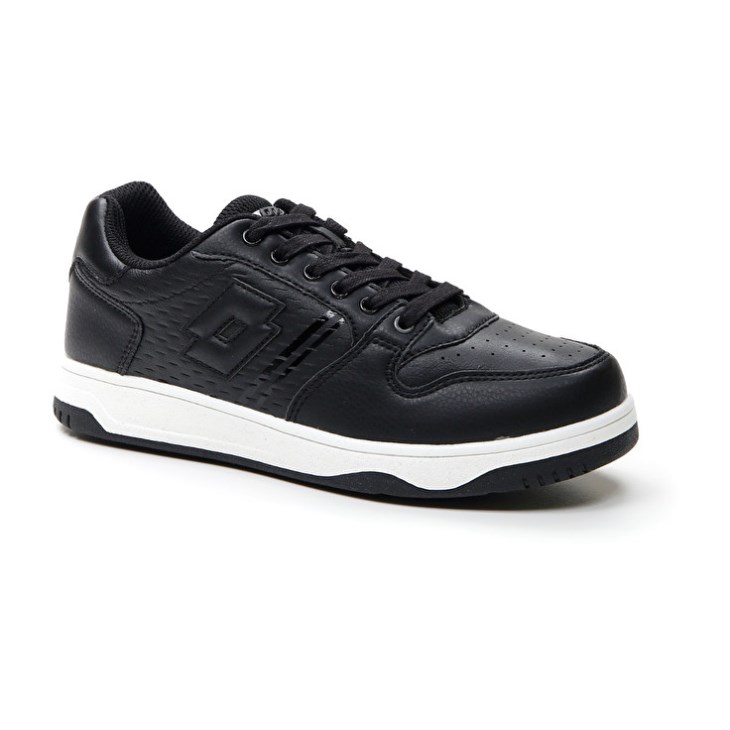 Zapatillas de Baloncesto Lotto Rocket AMF II Lth JR Niños Negras | MI585328V2
