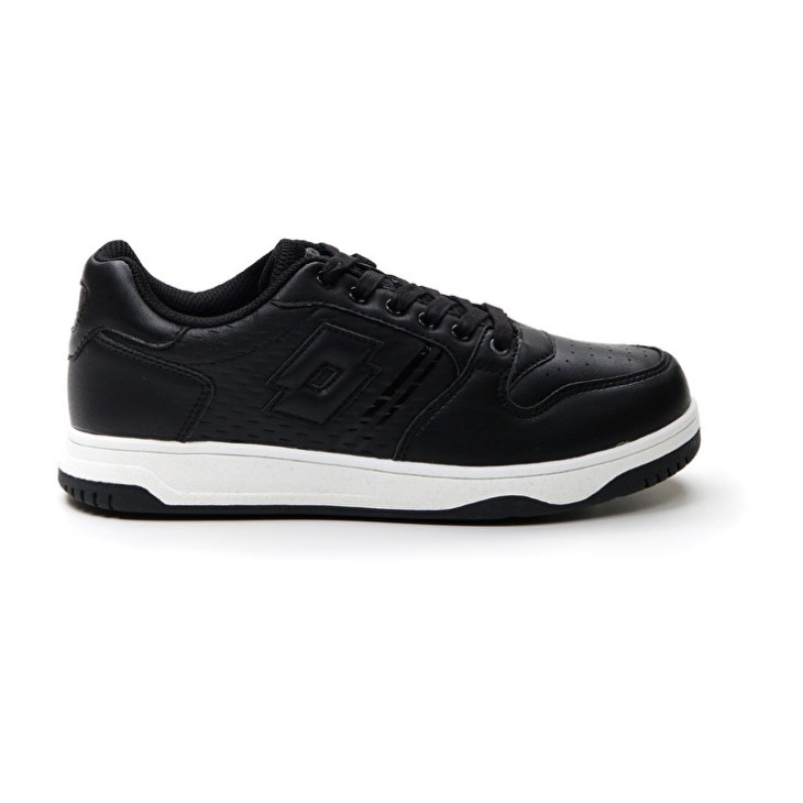Zapatillas de Baloncesto Lotto Rocket AMF II Lth JR Niños Negras | MI585328V2
