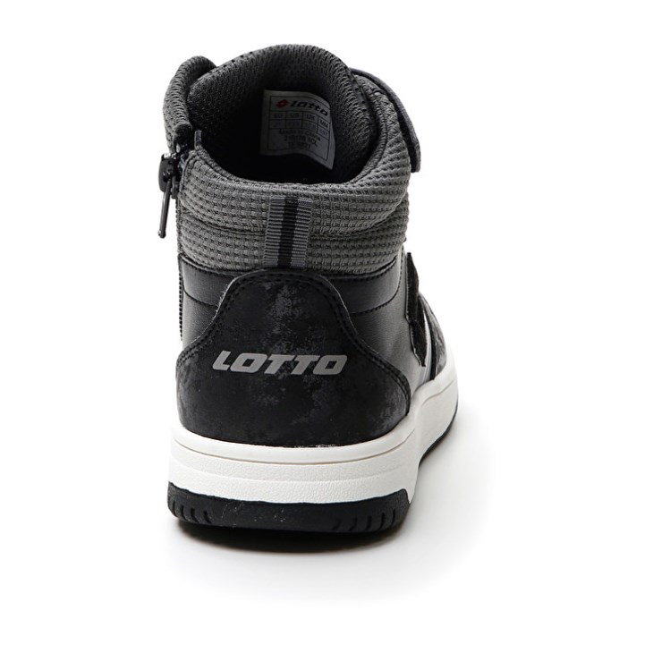 Zapatillas de Baloncesto Lotto Rocket AMF III Mid Stud CL S Niños Negras | QP209560I2