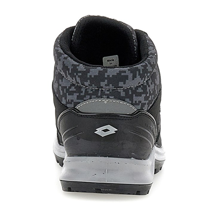 Zapatos Seguridad Lotto Hit 200 Mid S3 ESD Hombre Negras | FZ563946C0