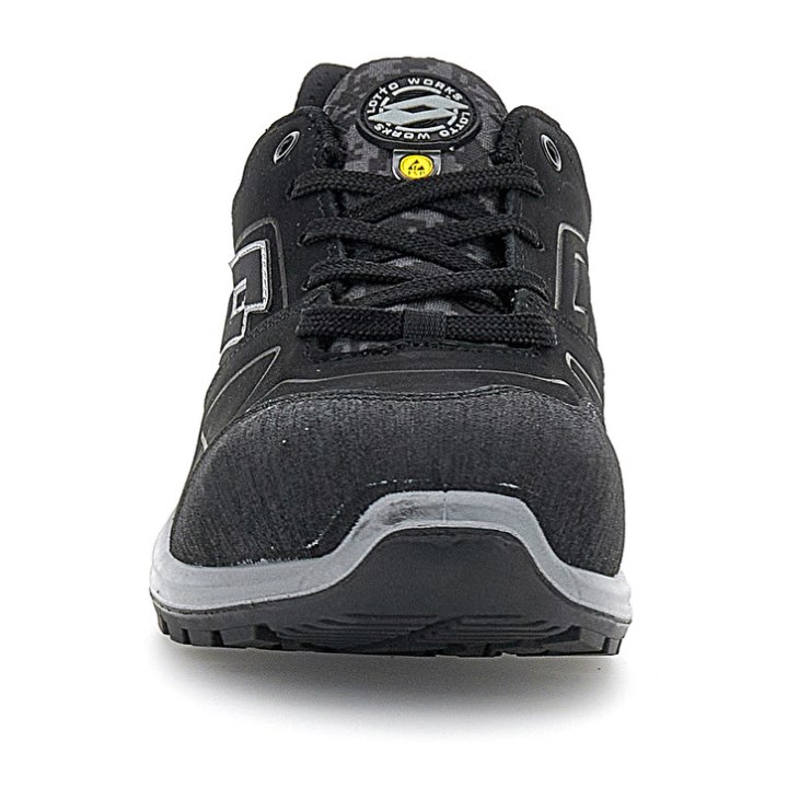 Zapatos Seguridad Lotto Hit 200 S3 ESD Hombre Negras | EV527192E2
