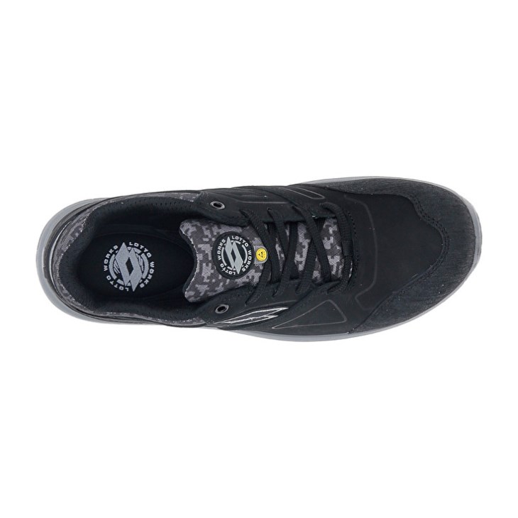 Zapatos Seguridad Lotto Hit 200 S3 ESD Mujer Negras | DM901980S1