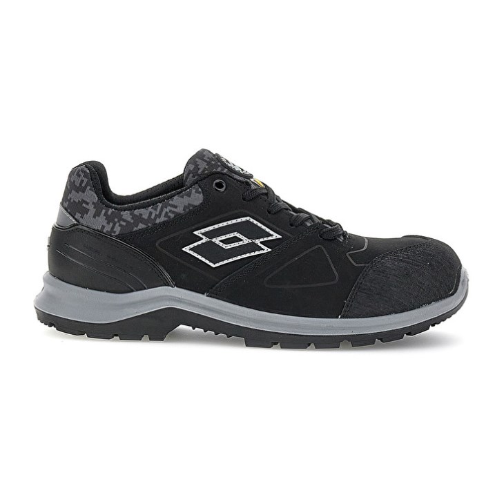 Zapatos Seguridad Lotto Hit 200 S3 ESD Mujer Negras | DM901980S1