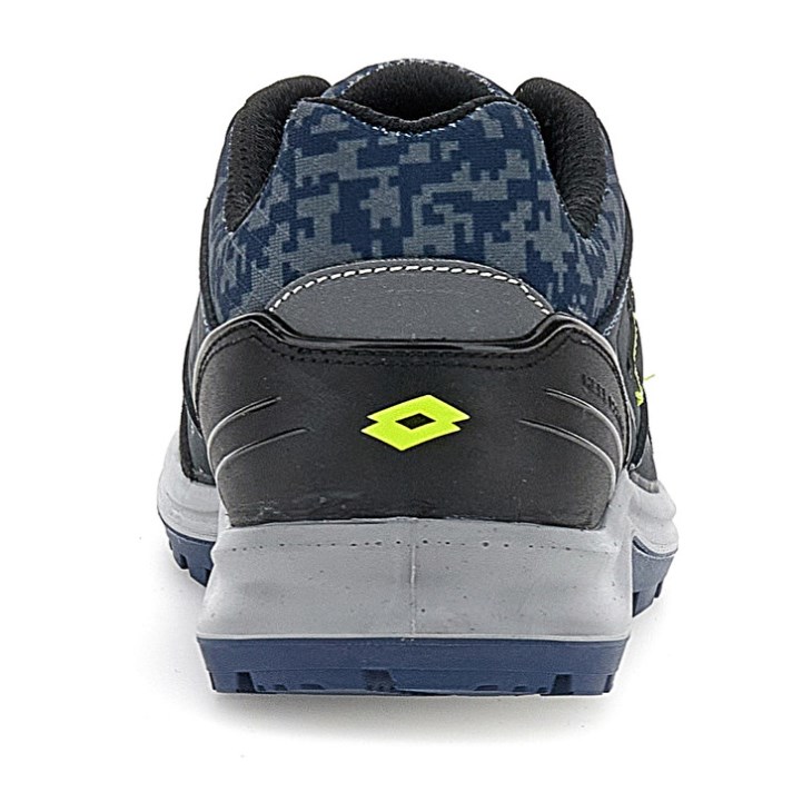 Zapatos Seguridad Lotto Hit 200 S3 Hombre Azules Negras Verde | FX702890T2