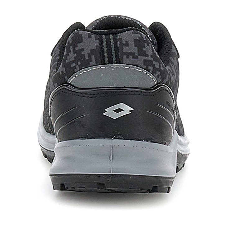 Zapatos Seguridad Lotto Hit 400 S1P ESD Hombre Negras Gris | DT097109L0