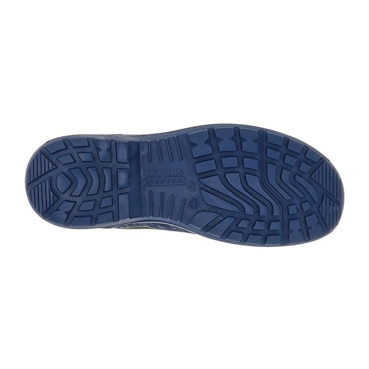 Zapatos Seguridad Lotto Hit 400 S1P Hombre Azules Verde Negras | FI449214V0