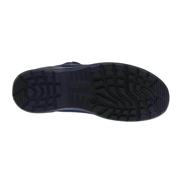 Zapatos Seguridad Lotto Hit 425 S1P Hombre Azules Plateadas | EK290309S2