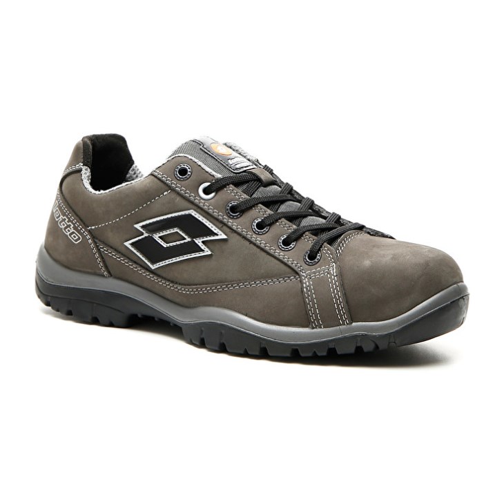 Zapatos Seguridad Lotto Jump 750 S3 SRC Hombre Gris Oscuro Negras | DZ586588Z8