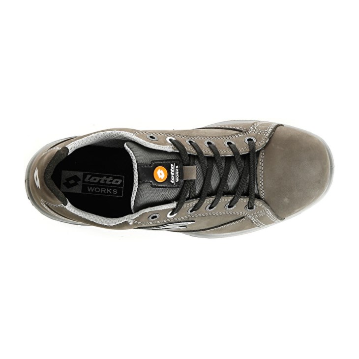 Zapatos Seguridad Lotto Jump 750 S3 SRC Hombre Gris Oscuro Negras | DZ586588Z8