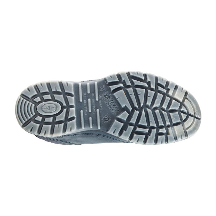 Zapatos Seguridad Lotto Jump Mid 900 Hombre Gris Oscuro Amarillo | QC012551F9