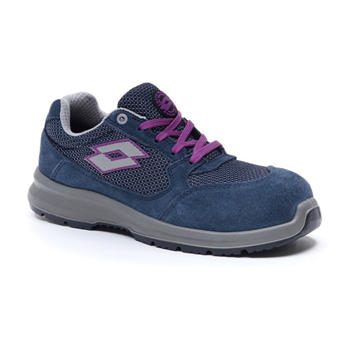 Zapatos Seguridad Lotto Race 250 S1P W Mujer Azules | GT357915N6