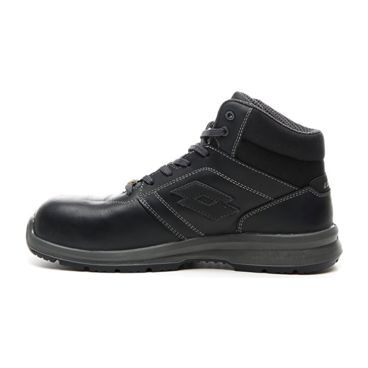 Zapatos Seguridad Lotto Race 400 Mid ESD S3 CH Hombre Negras | XA606180G1