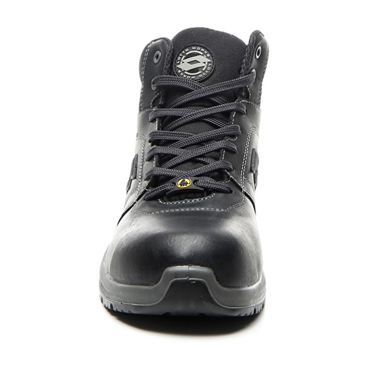 Zapatos Seguridad Lotto Race 400 Mid ESD S3 CH Hombre Negras | XA606180G1