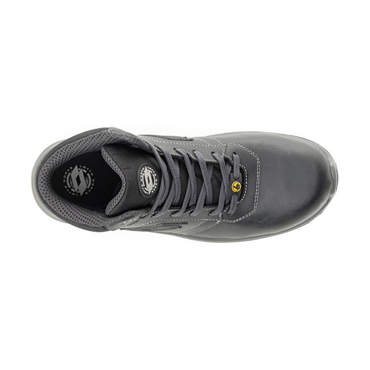 Zapatos Seguridad Lotto Race 400 Mid ESD S3 CH Hombre Negras | XA606180G1