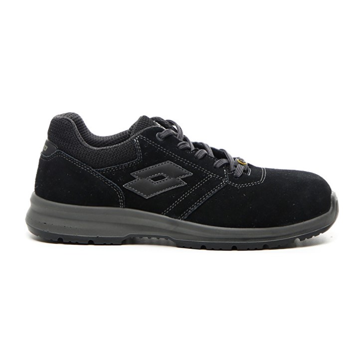 Zapatos Seguridad Lotto Race 401 ESD S1P SD Hombre Negras | VB368586H1
