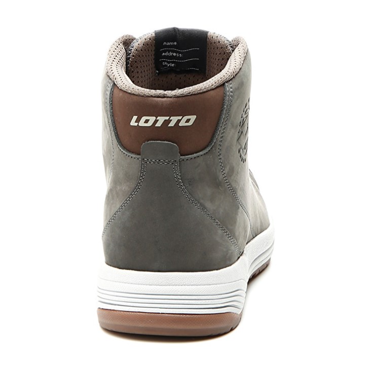 Zapatos Seguridad Lotto Skate Mid S3 SRC Hombre Verde Oliva | LQ655555H0