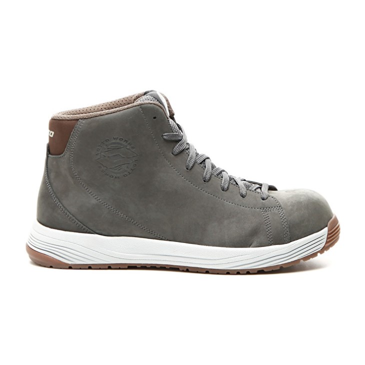 Zapatos Seguridad Lotto Skate Mid S3 SRC Hombre Verde Oliva | LQ655555H0