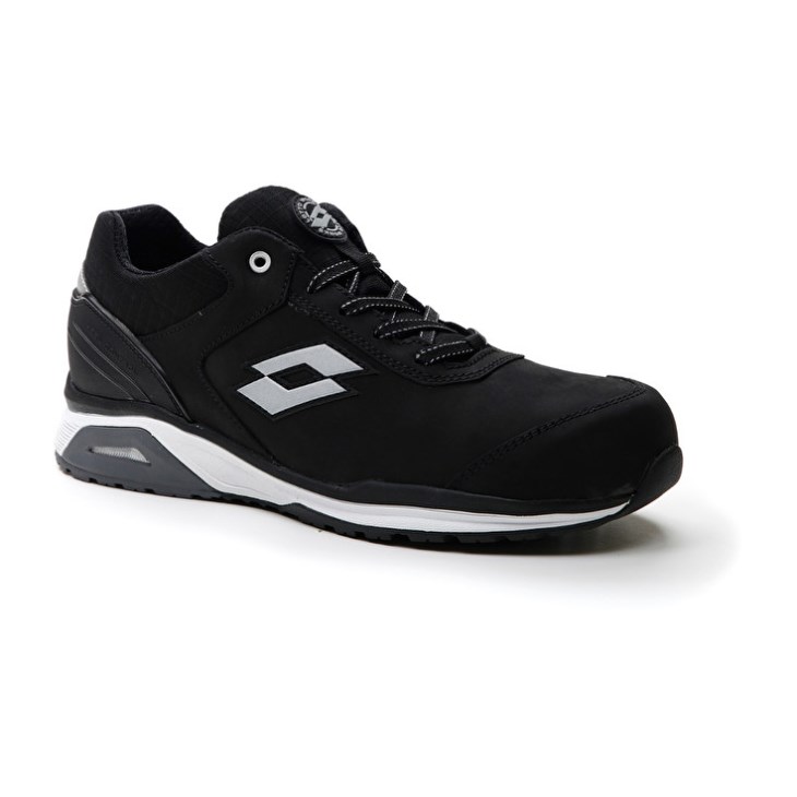 Zapatos Seguridad Lotto Speed 200 S3 Hombre Negras | BQ873627X2
