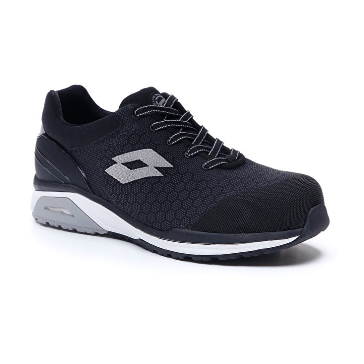 Zapatos Seguridad Lotto Speed 400 S1P Hombre Negras | LM299039T5