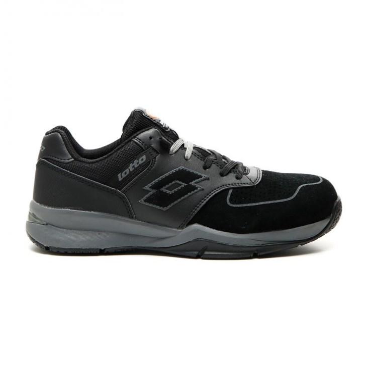 Zapatos Seguridad Lotto Street Hombre Negras Gris Oscuro | HR477587A1