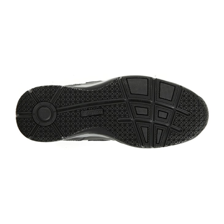 Zapatos Seguridad Lotto Street S1P SRC Hombre Negras Plateadas | UD409480R6