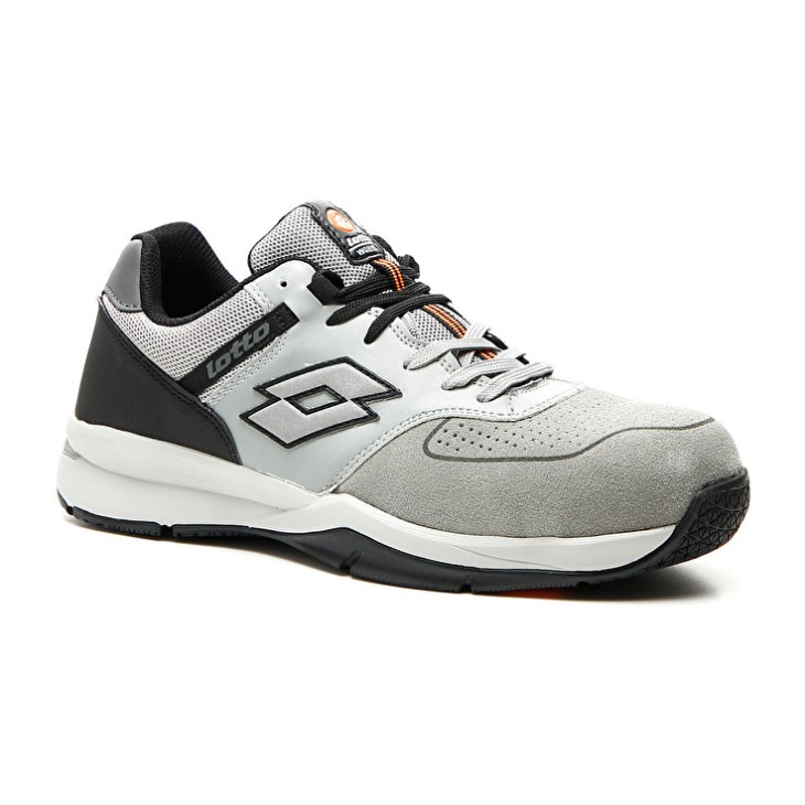 Zapatos Seguridad Lotto Street S1P SRC Hombre Gris Plateadas | VW197629Y9